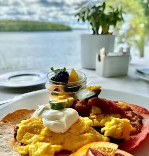 Elmhirt's Resort one of the 15 waterfront restaurants in the Kawarthas