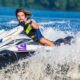 a man renting a jet ski in the kawartha lakes