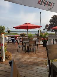 Lakeview Bar and Grill one of 15 restaurants on the water in Kawartha Lakes