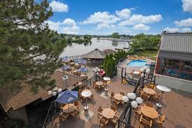 The Riverside Grill one of 15 restaurants by the water in the Kawarthas