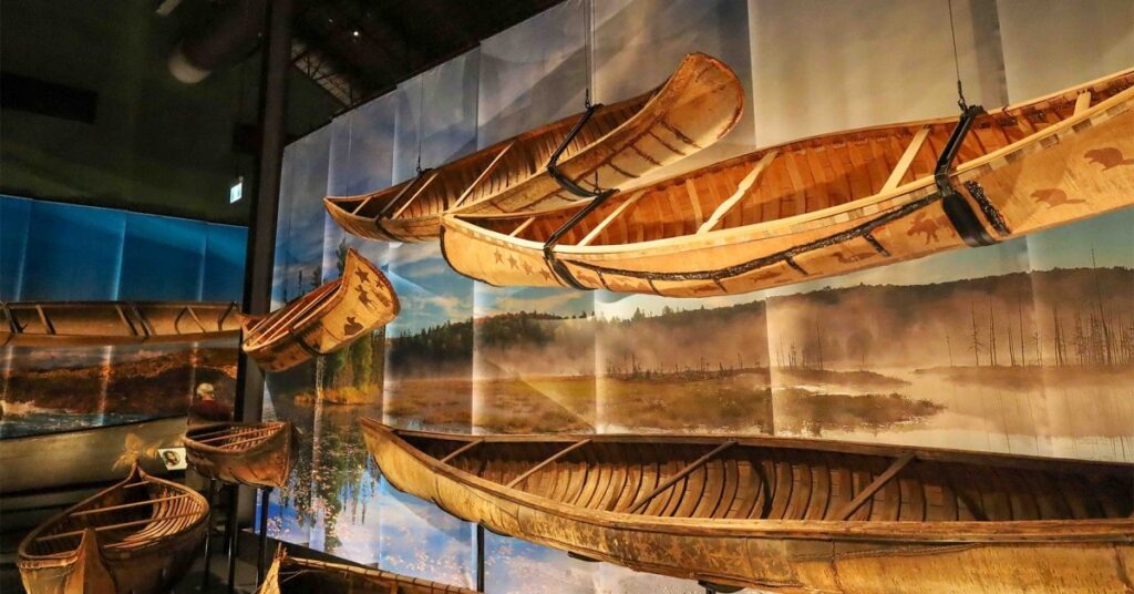 The Canadian Canoe Museum exhibition hall