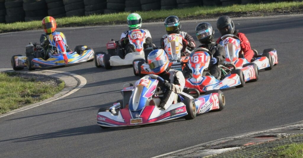 people go-karting at one of the tracks located in and around Kawartha Lakes